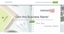 Desktop Screenshot of convertup.com